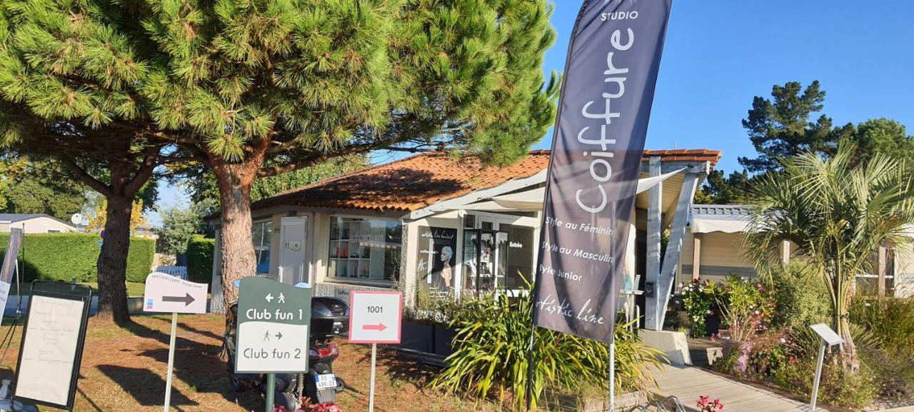 Mobilhome 2Ch Climatise-Terrasse Fermee-4 Velos-Camping 4 Etoiles Les Charmettes Les Mathes Dış mekan fotoğraf