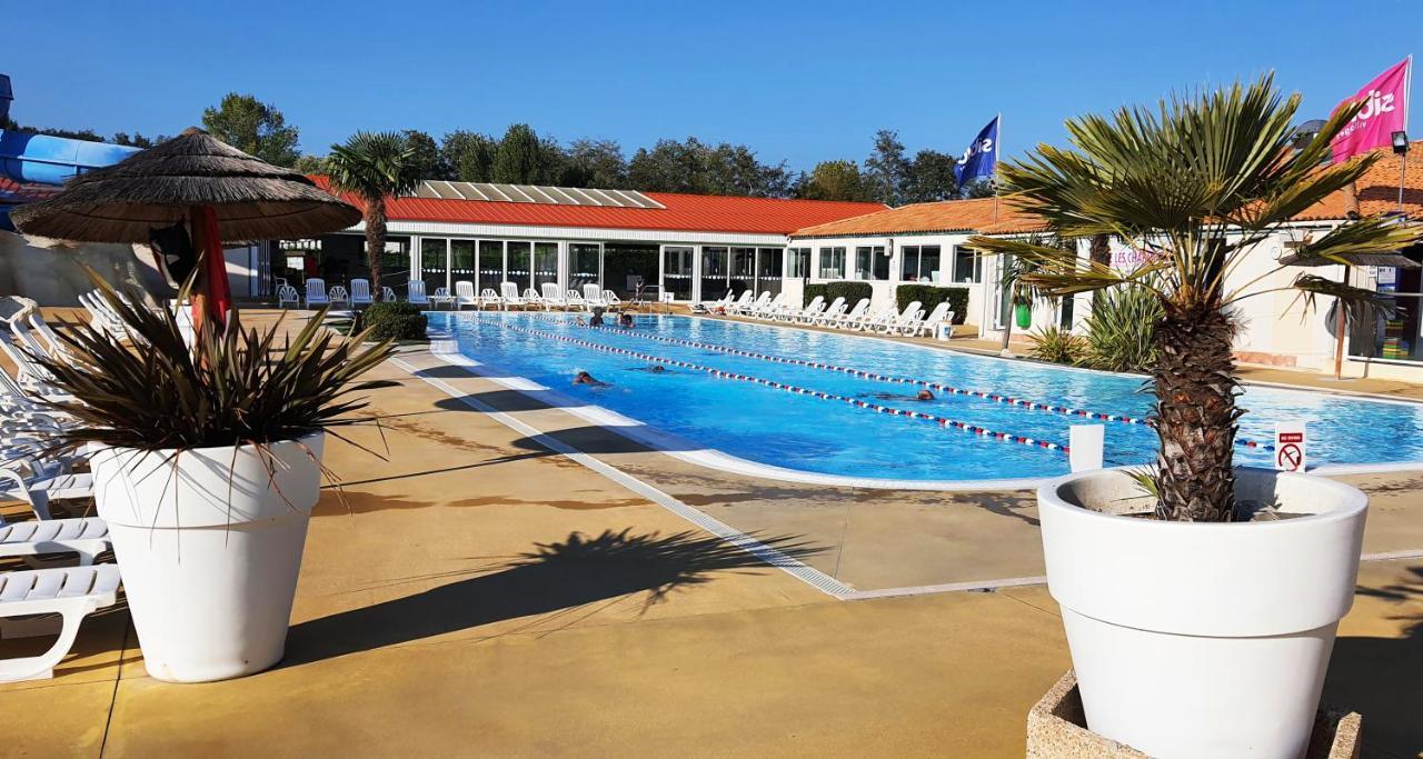 Mobilhome 2Ch Climatise-Terrasse Fermee-4 Velos-Camping 4 Etoiles Les Charmettes Les Mathes Dış mekan fotoğraf