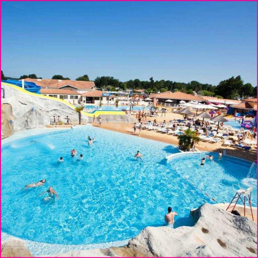 Mobilhome 2Ch Climatise-Terrasse Fermee-4 Velos-Camping 4 Etoiles Les Charmettes Les Mathes Dış mekan fotoğraf