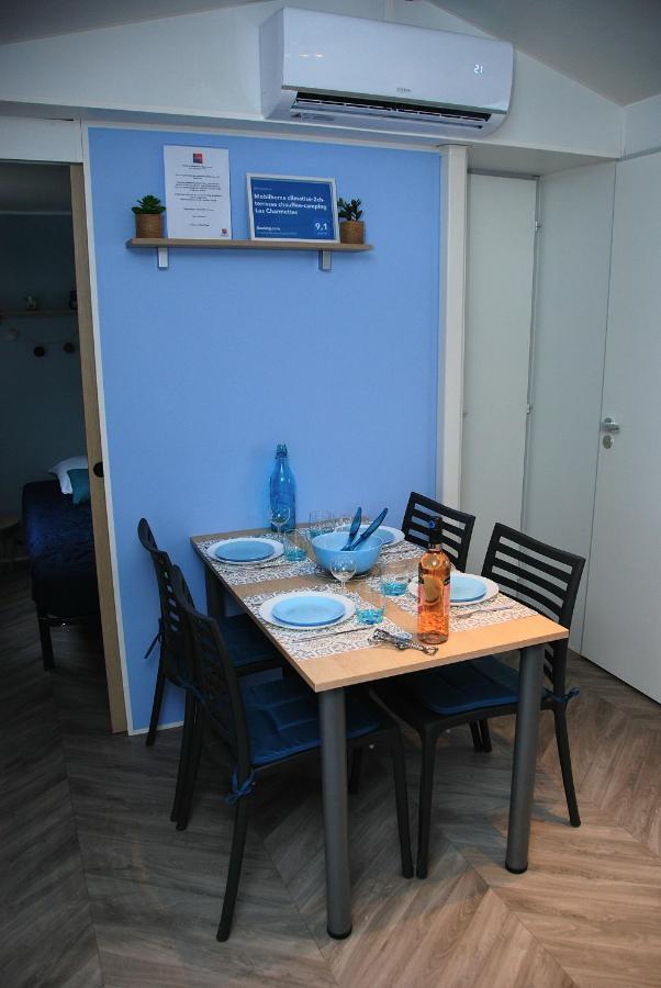 Mobilhome 2Ch Climatise-Terrasse Fermee-4 Velos-Camping 4 Etoiles Les Charmettes Les Mathes Dış mekan fotoğraf